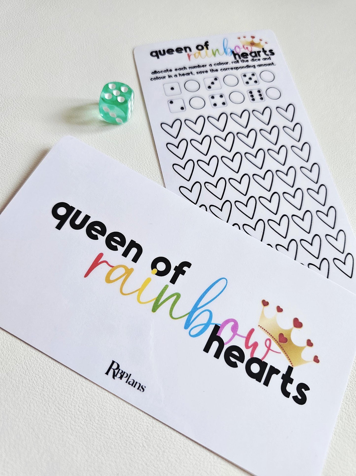Queen of Rainbow Hearts