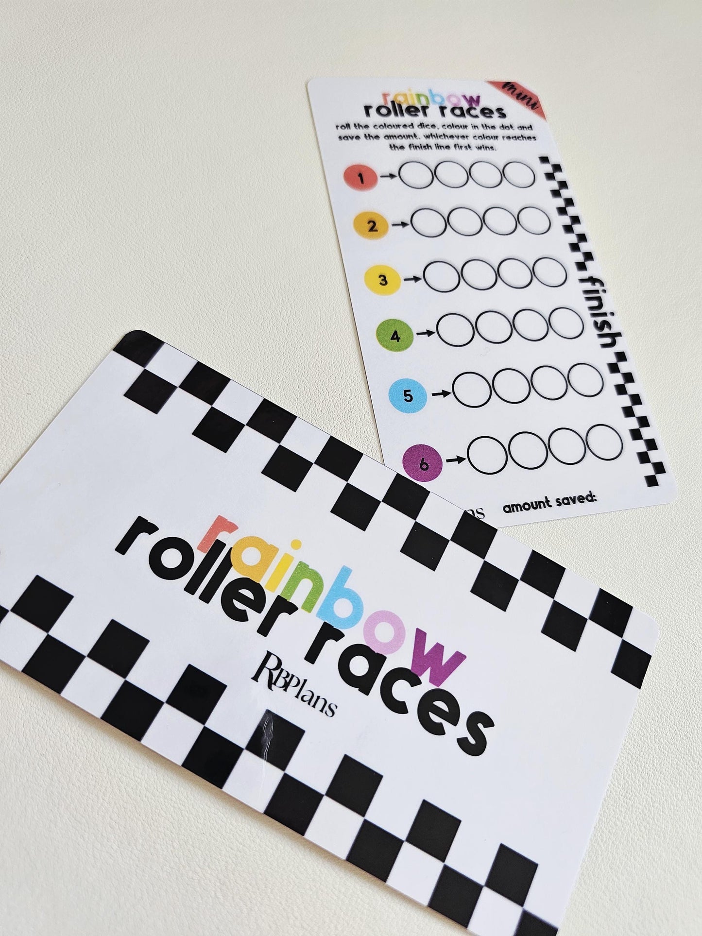 Mini Rainbow Roller Races