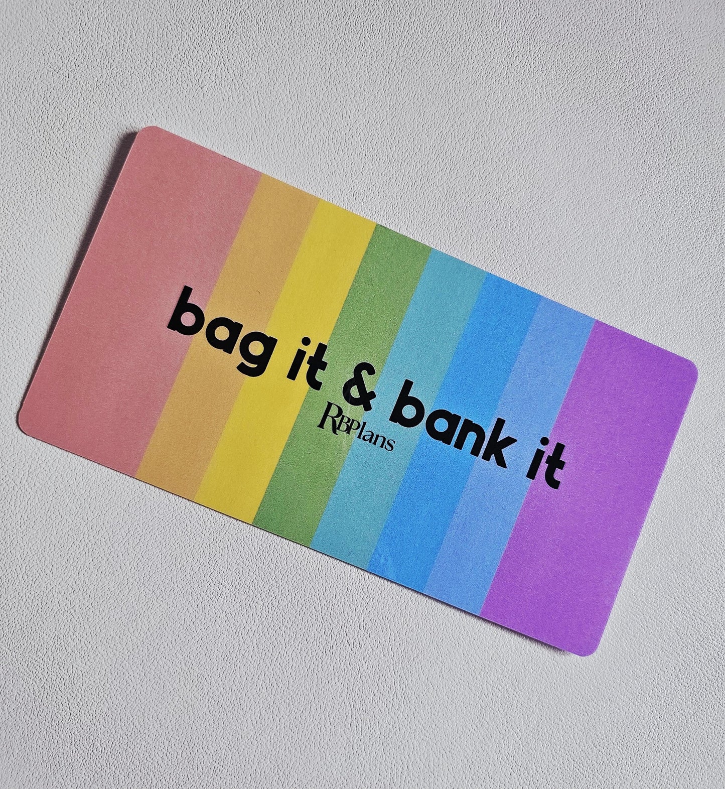 Bag It and Bank It