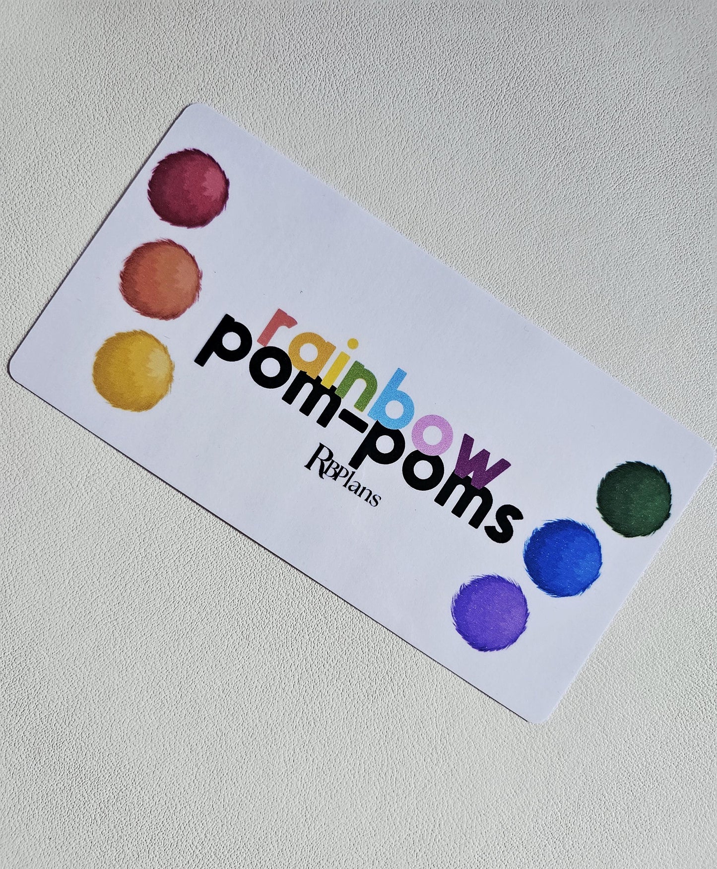 Rainbow Pom Poms