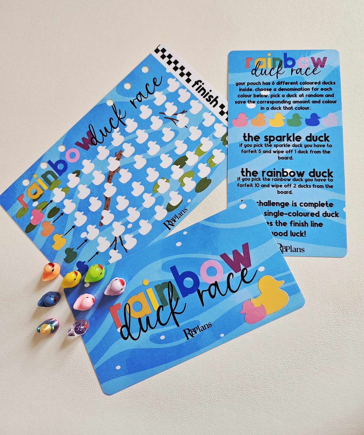Rainbow Duck Race