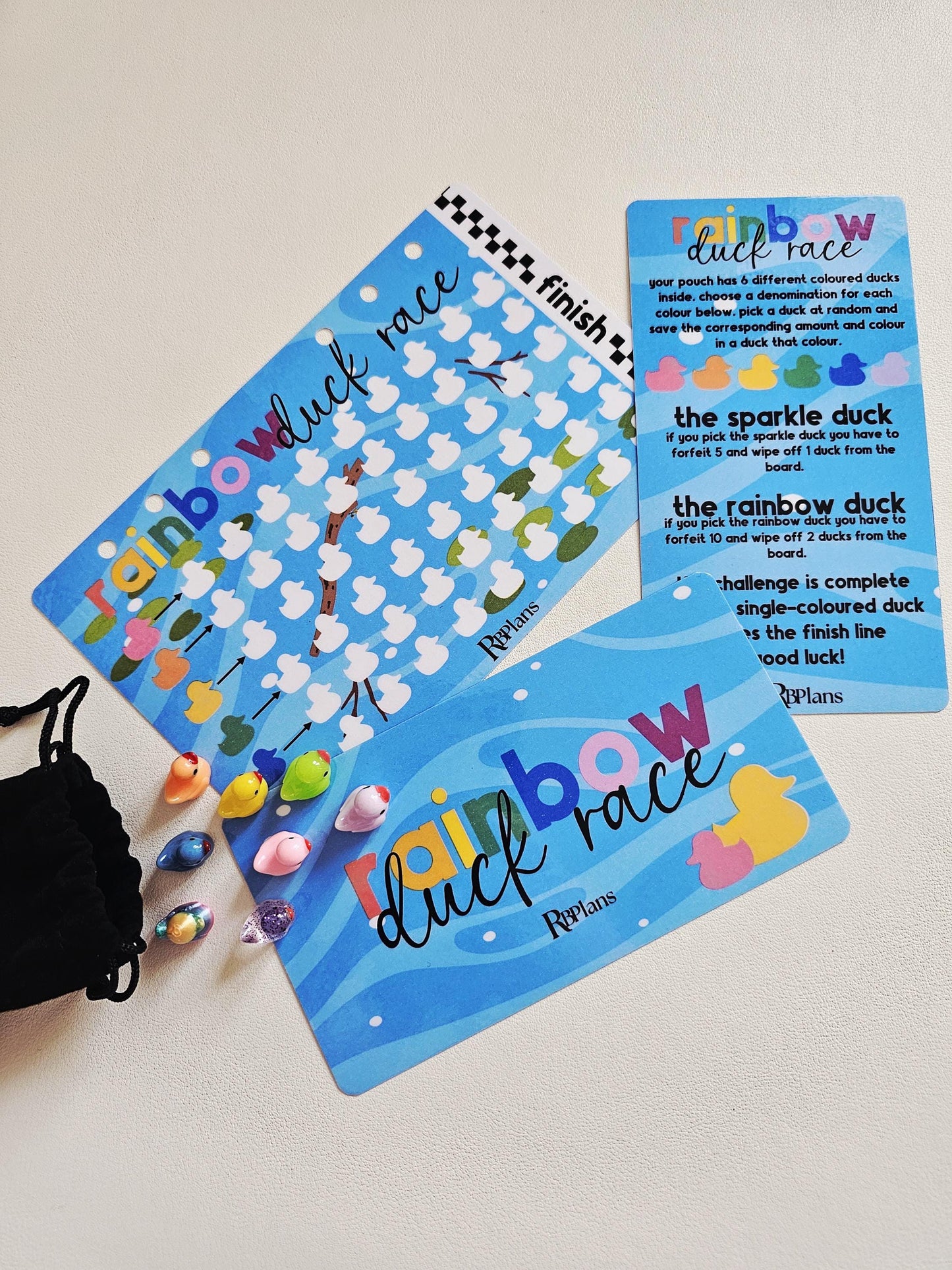 Rainbow Duck Race