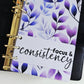 Focus and Consistency Half Dashboard A6
