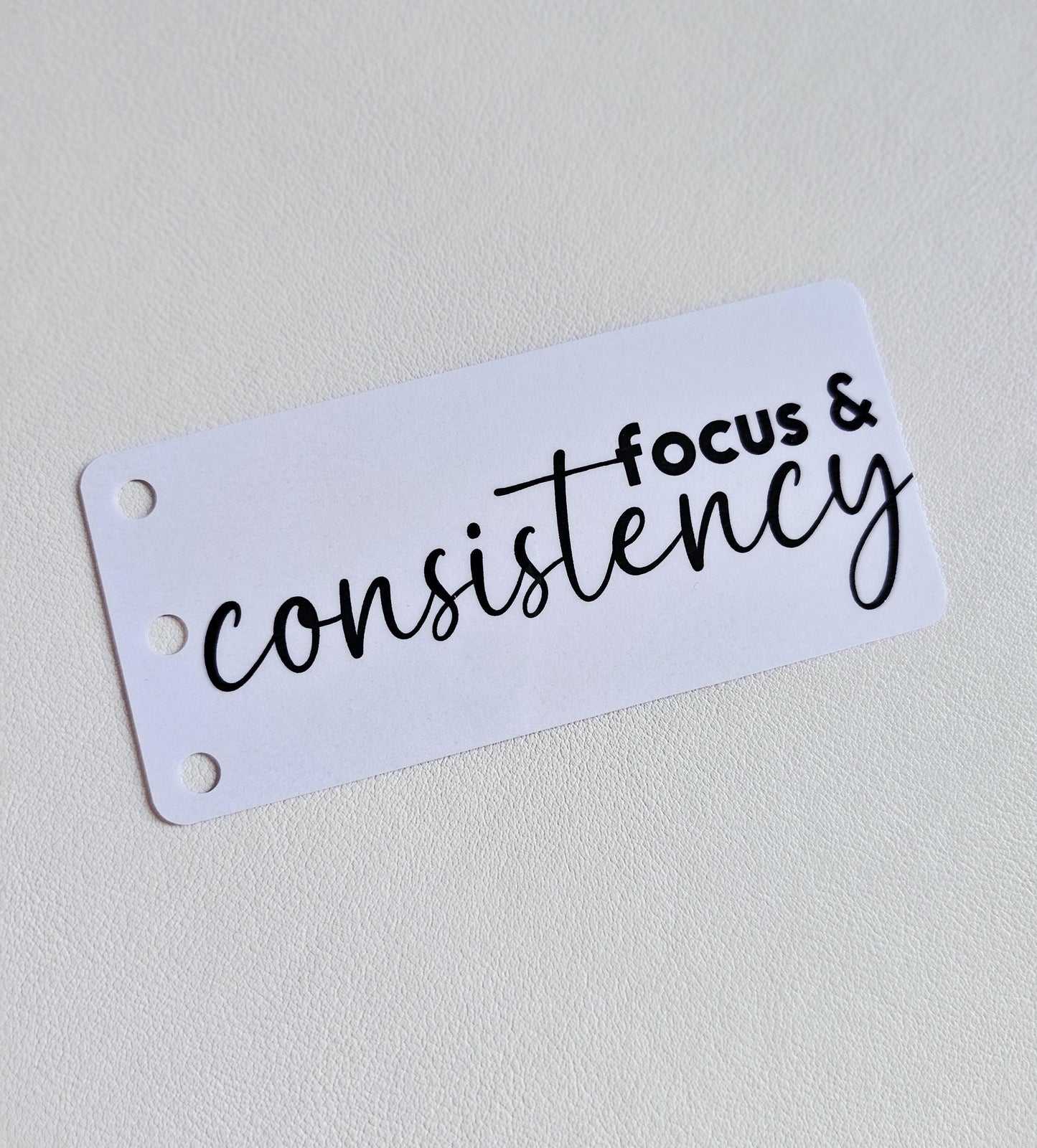 Focus and Consistency Half Dashboard A6