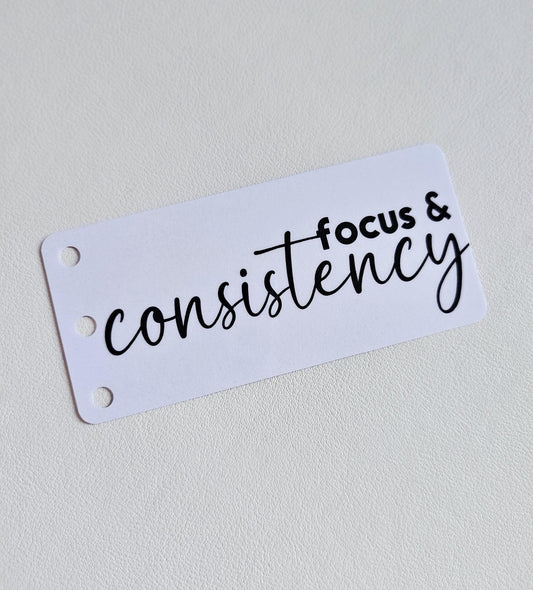 Focus and Consistency Half Dashboard A6