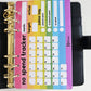 No Spend Tracker Dashboard A6