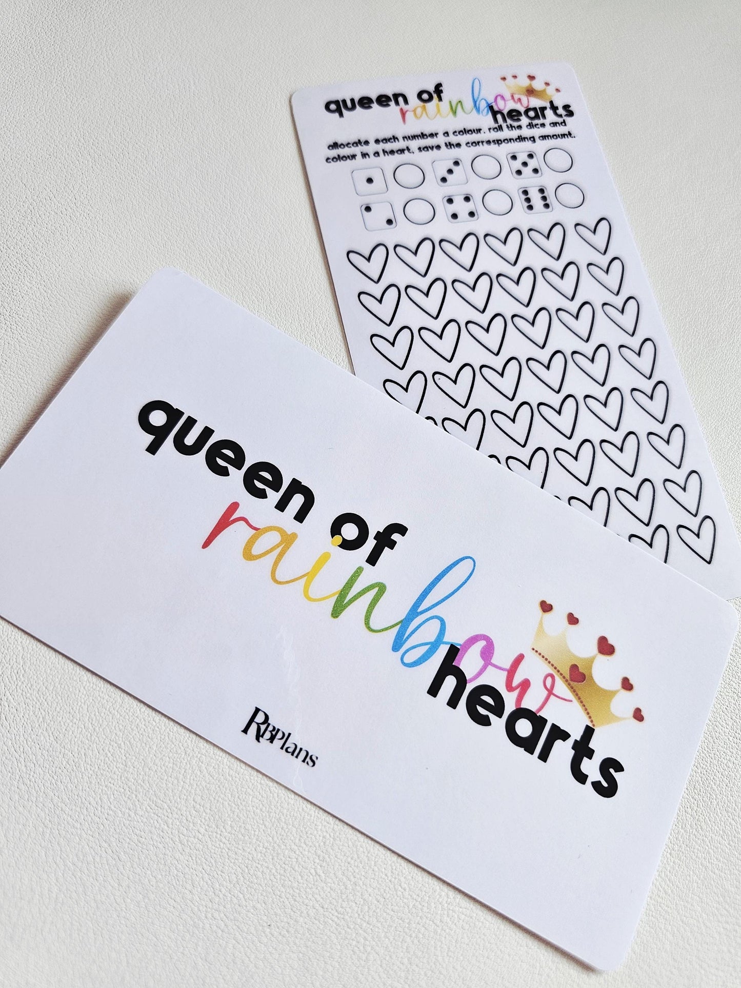 Queen of Rainbow Hearts
