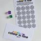 Colour-In Nine