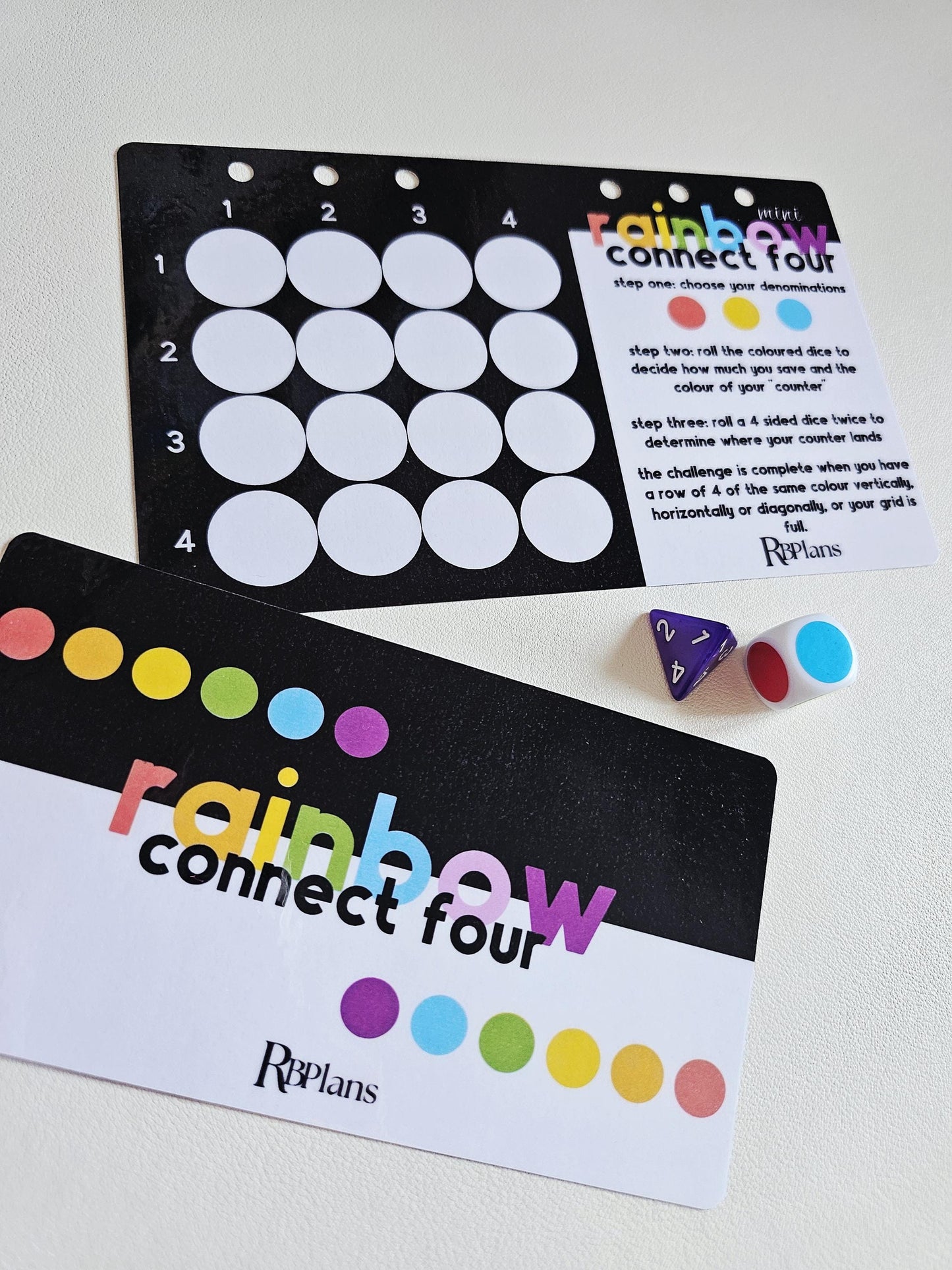 Mini Rainbow Connect 4