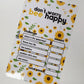 Dont Worry Bee Happy Challenge Dashboard A6