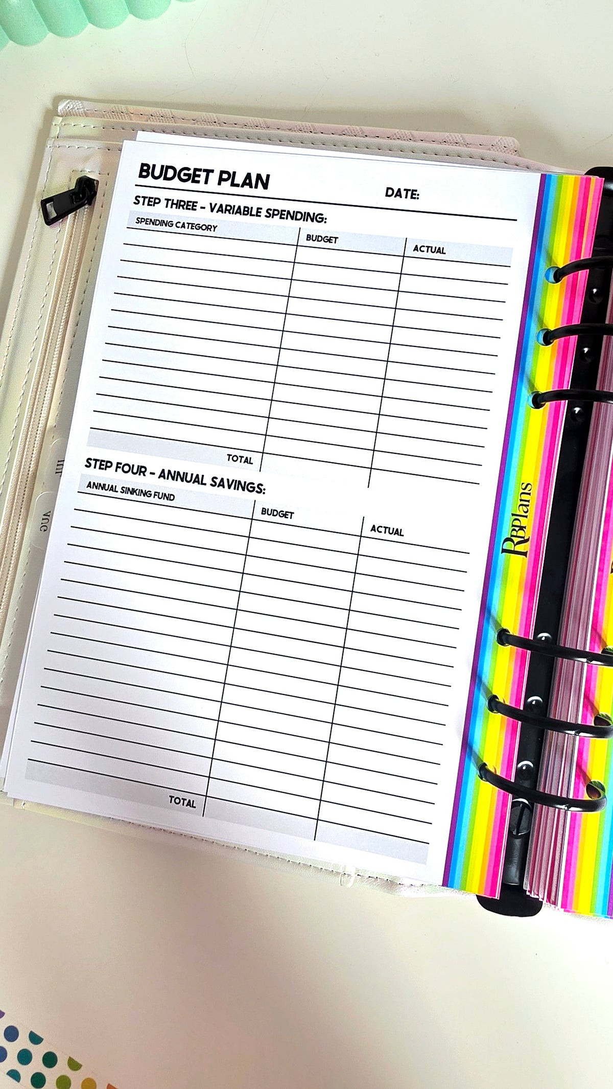 Budget Plan