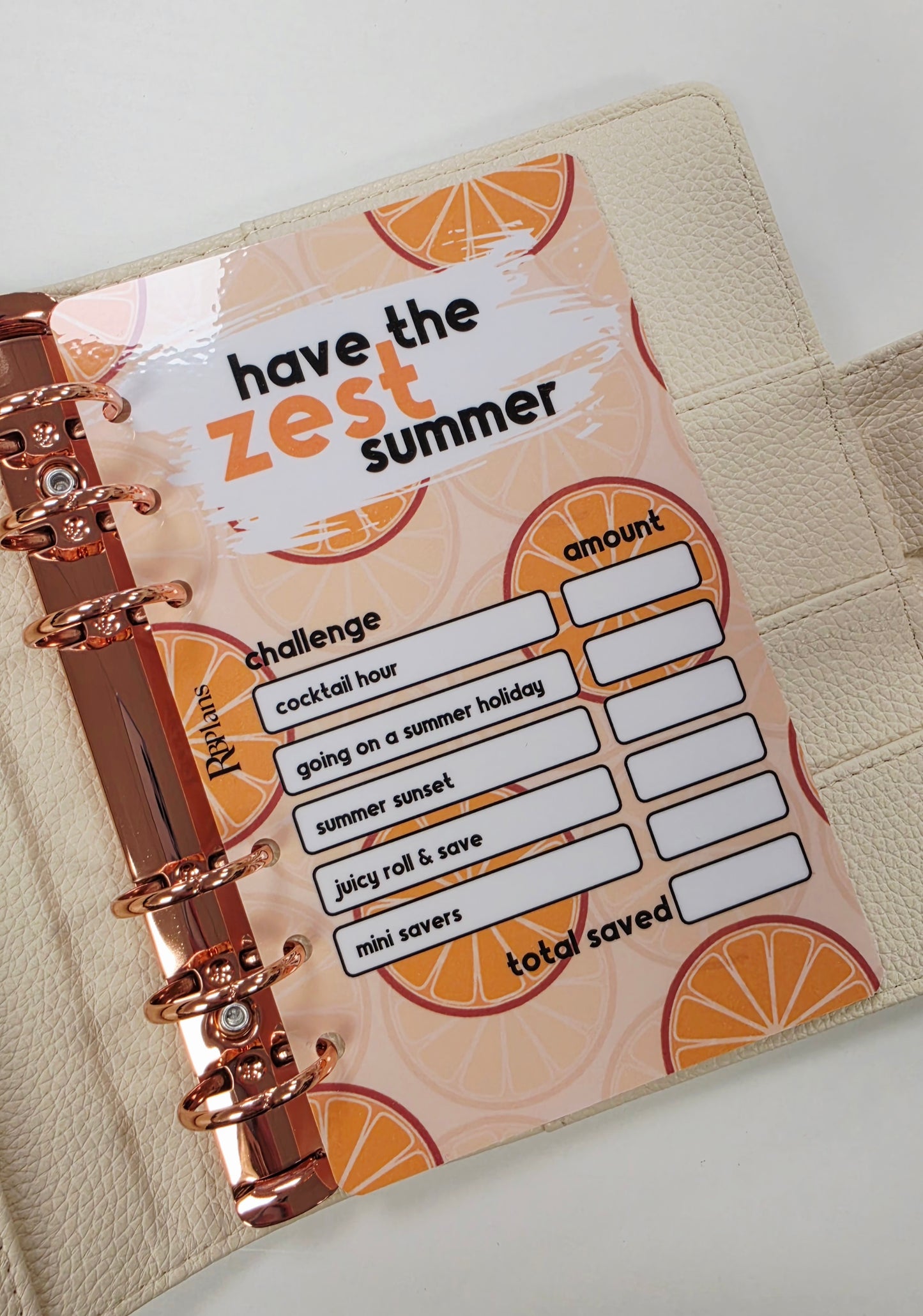 Have The Zest Summer Challenge Dashboard A6