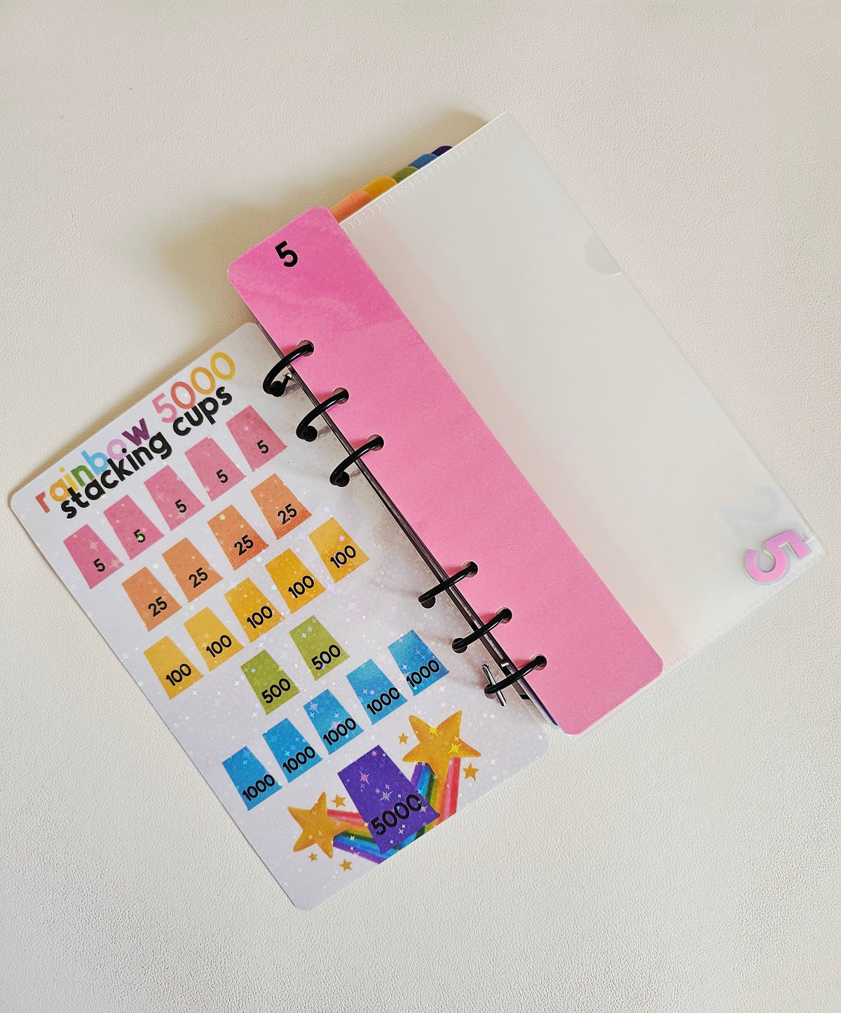 Rainbow Stacking Cups 5000