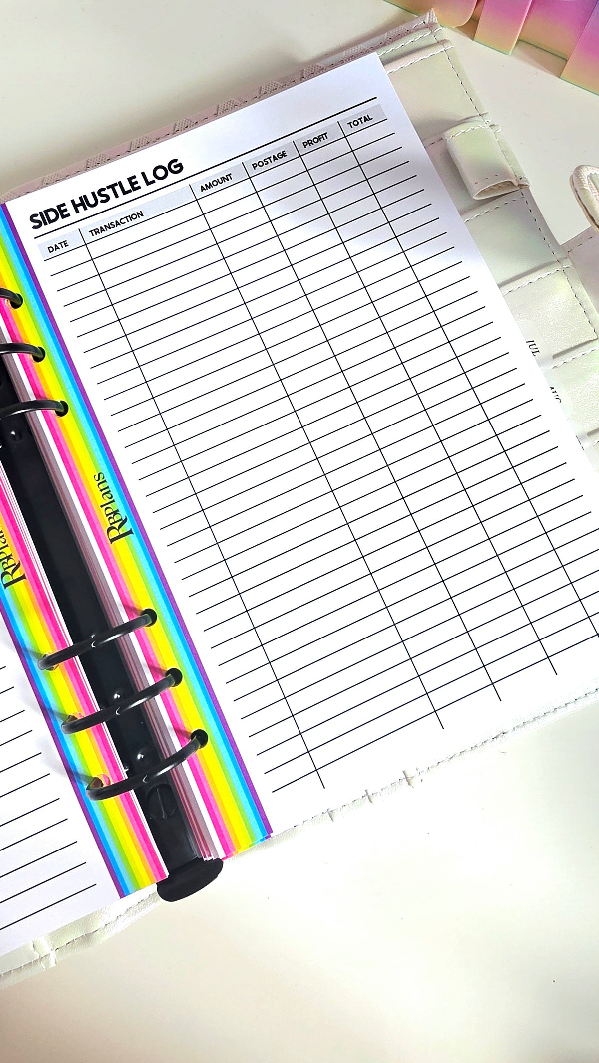 Side Hustle Log