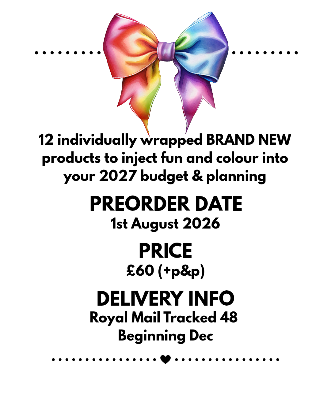Merry Little Rainbow Advent Calendar