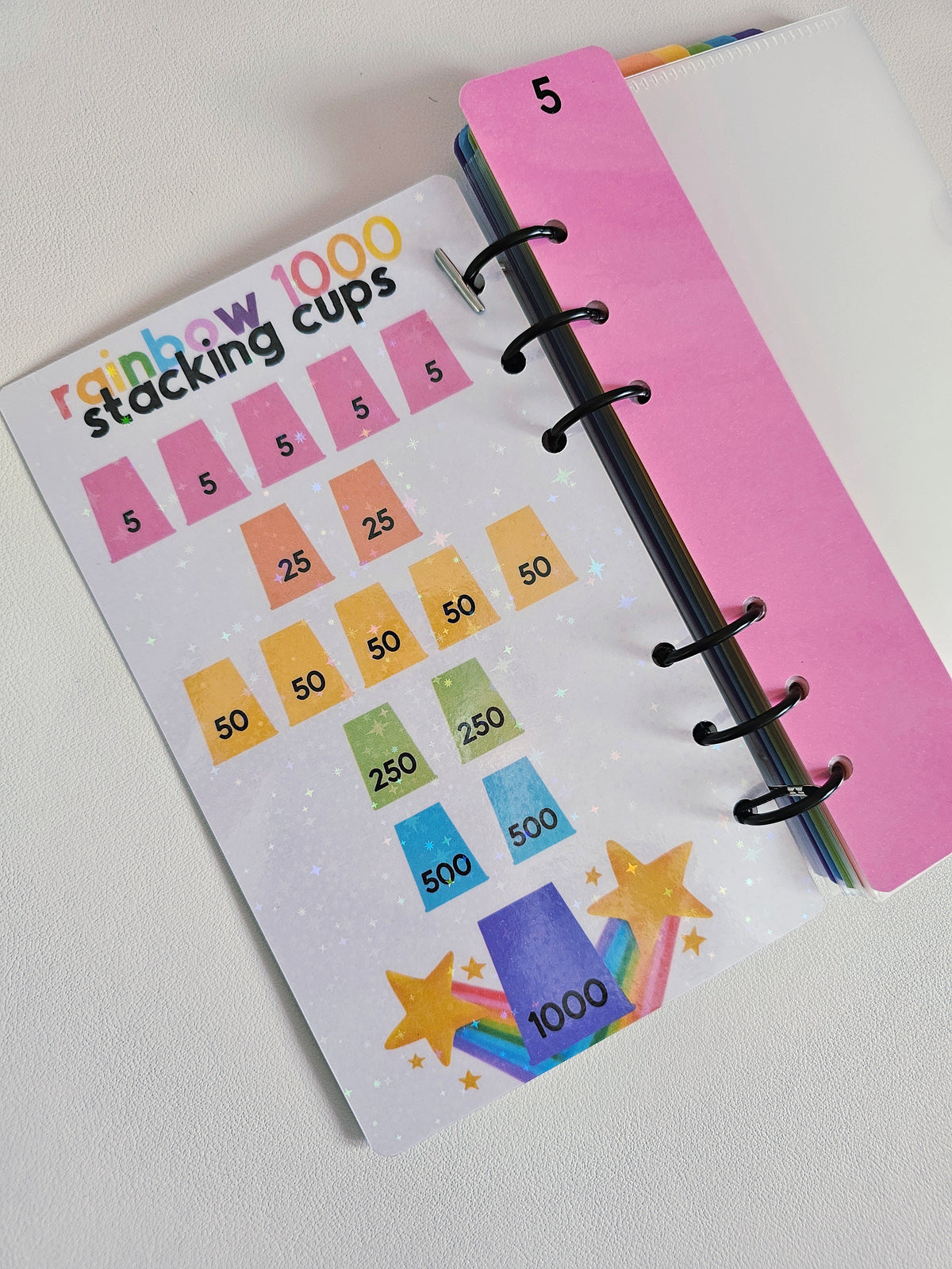 Rainbow Stacking Cups 1000