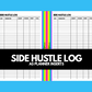 Side Hustle Log
