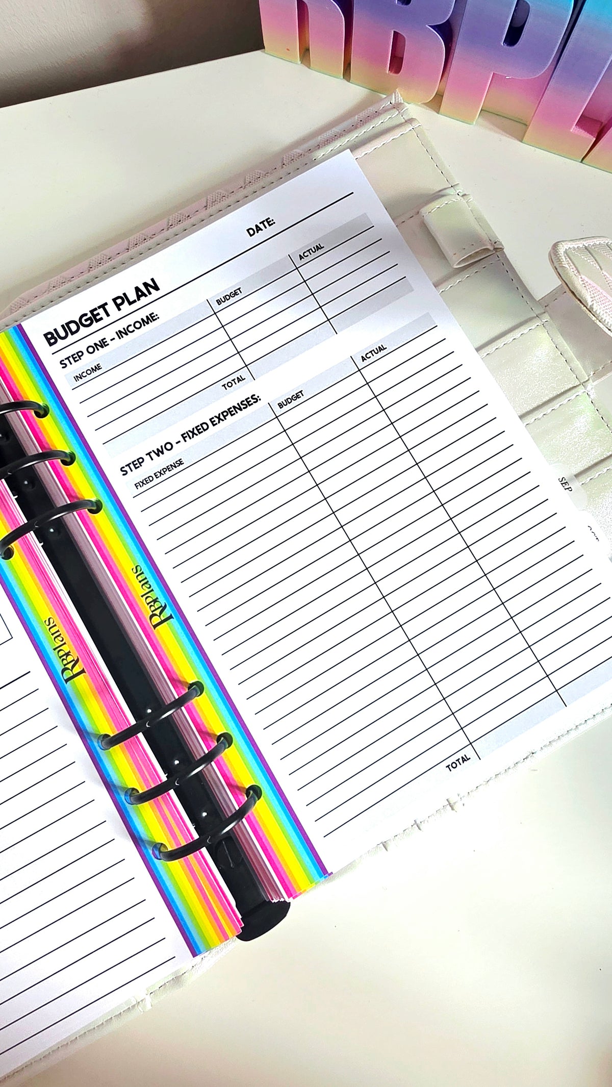 Budget Plan