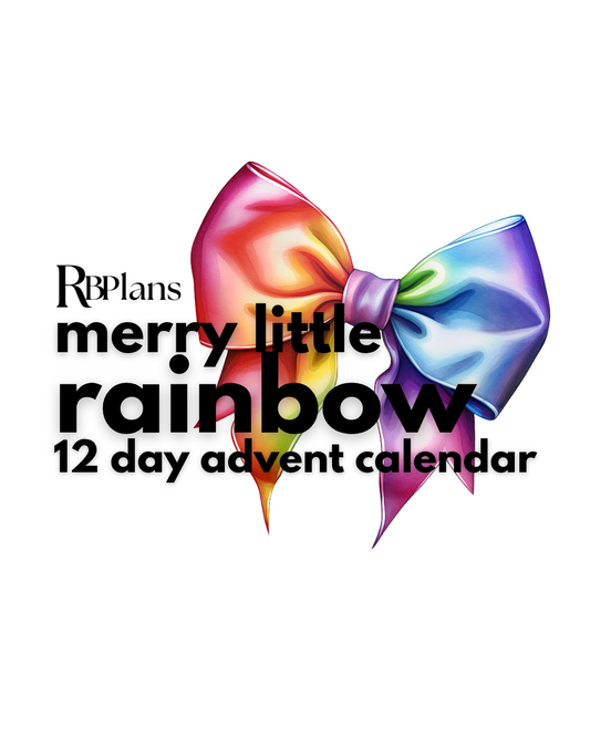 Merry Little Rainbow Advent Calendar